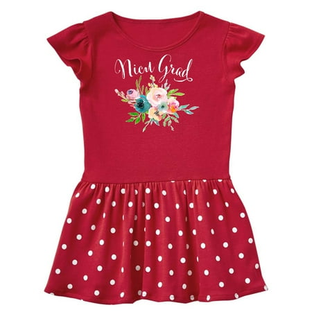 

Inktastic Nicu Grad with Beautiful Bouquet of Flowers Gift Baby Girl Dress