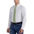 thumbnail image 6 of Gaeub Cartoon Frogs Men's Classic Woven Jacquard Necktie Perfect for Weddings & Parties, 6 of 7