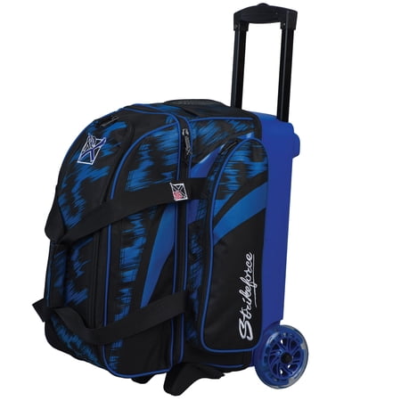 KR Strikeforce Cruiser Scratch Double Ball Roller Bowling Bag