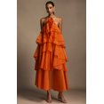 thumbnail image 2 of Vestido largo bellabarnetten Jesmin sin mangas con capas de flores, 2 of 7