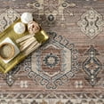 thumbnail image 6 of nuLOOM Kelsee Vintage Traditional Fringe Area Rug, 4' x 6', Rust, 6 of 9