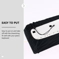 thumbnail image 3 of HONITANO 1Pack Piano Protective Cover Black Spandex Stretch Design for Protection, 3 of 8