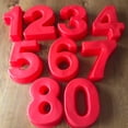 thumbnail image 4 of Moldes para tartas con números, juego de silicona para hornear, moldes para tartas con números de tamaño perfecto para celebraciones de cumpleaños y aniversarios, reutilizables sin que se peguen,, 4 of 7