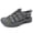 Gray, variant on Men’s Army Green Quick-Lace Closed Toe Outdoor Hiking Sandals Breathable Water Sports Sandals