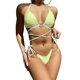 thumbnail image 1 of Traje baño sexy sin espalda para mujer Trajes baño vinculados corazón Trajes baño piezas, 1 of 5