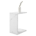 thumbnail image 6 of Convenience Concepts Northfield Admiral C End Table, White Faux Marble, 6 of 7