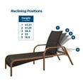 thumbnail image 4 of COSCO Outdoor Living, SmartWick, Patio Chaise Lounge, Dark Brown, 4 of 9