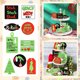 thumbnail image 4 of Bandeja de madera en capas, juego de decoración de bandejas de madera en capas navideñas de Grinch, adornos de mesa, innovación moderna, 4 of 7