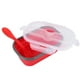 thumbnail image 2 of Bento Box, Lonchera De Grado Alimenticio, Para Oficina En Casa LHCER Rojo, 2 of 8