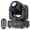 1Pack, variant on 60W LED Moving Head Light Stage Lights with Remote Control 7 GOBO 7 Colors Spotlight by DMX Controlled 11 Channel with Sound Activated for Disco Club Party Stage Lighting Shows