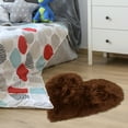 thumbnail image 2 of PiccoCasa Shaggy Area Rugs Fluffy Rug for Home, Coffee 2.3ftx3ft, 2 of 8