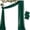Emerald Green, variant on Emerald Green Arch Draping Fabric 2 Panels 29" x 20 FT Extra Long Gauze Drapes Sheer Backdrop Curtains 6.6 Yards Outdoor Drapery Panels for Space Ceiling Decoration