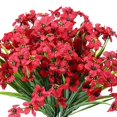 thumbnail image 1 of Flores Artificiales Ramo Falso Decoración Del Hogar Plantas De Simulación De Plástico Flores Para Patio Trasero Jardín Balcón 2 Uds seitruly HA044091-03, 1 of 6