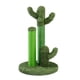 thumbnail image 2 of Rascador de gato de Cactus con cuerda de Sisal de Catnip, de muebles, de rascador de con poste de 3 pilares, 2 of 9