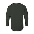 thumbnail image 3 of Gildan - Heavy Cotton Youth Long Sleeve T-Shirt - 5400B - Forest Green - Size: M, 3 of 3