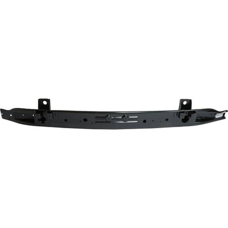 Crown Bumper - 68227140AA - Front, Painted Black,