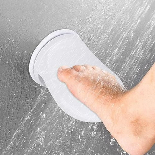 ShenMo 1 pièce repose-pieds de douche repose-pieds en plastique  antidérapant douche repose-pieds poignée de sécurité pour le bain de rasage  aide de jambes repose-pieds pour dames douleur de dos patie 