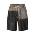 thumbnail image 5 of OIOLOYJM Mens Halloween Cargo Shorts Elastic Waistband Drawstring Relaxed Fit Casual Breathable Athletic Shorts Classic Hiking Short Pants with Pockets Dark Gray 5XL, 5 of 5