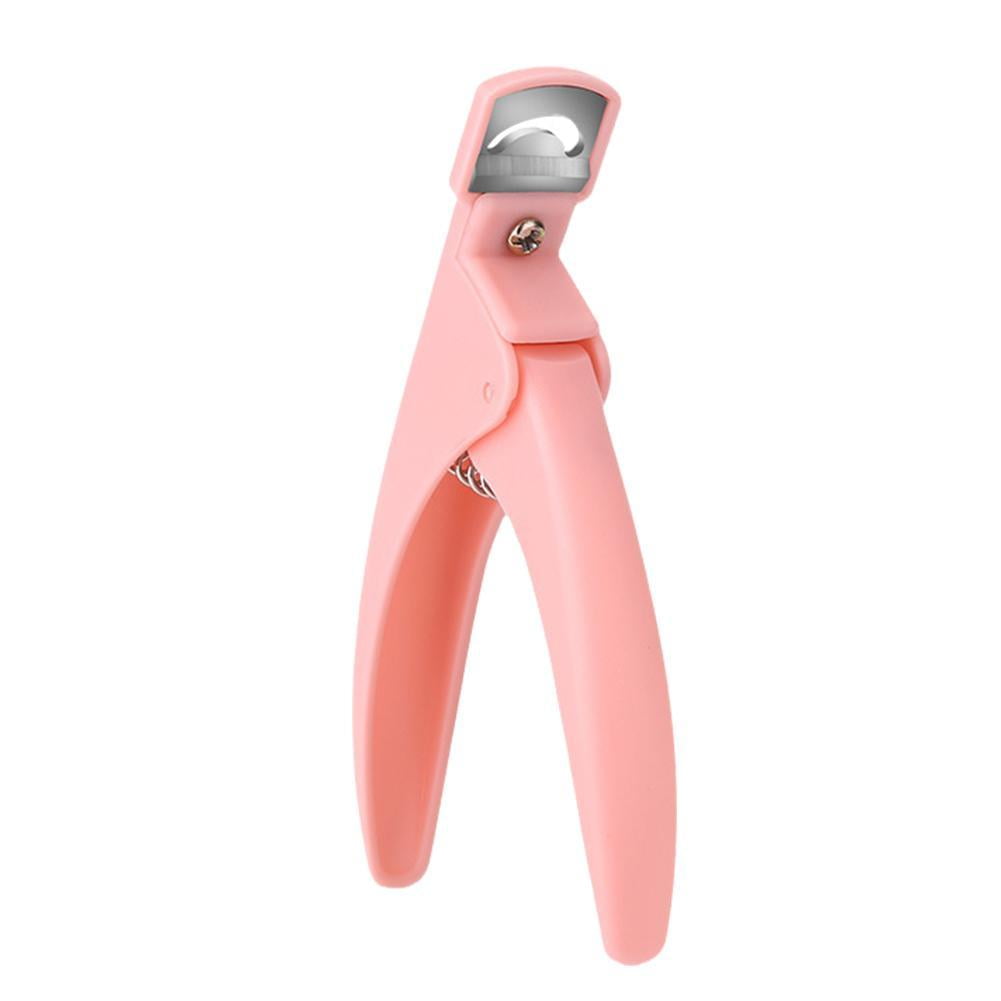 Nail Scissors U-shaped Flat French Scissors DIY Extend Repair Nail Tool U7O9 M8M0