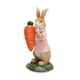 thumbnail image 3 of Cateissary de Animal de Pascua, artesanía de resina, estatua de centro de mesa, decoración de encimera de chimenea, adornos de escultura, Decoración Rosa Karotte Cateissary HA012587-01B, 3 of 6