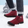 thumbnail image 4 of Botas de nieve Botas Mujer Hombre Nieve Resistente Al Agua Zapatos De Invierno Botines (40) Rojo Ndcxsfigh Tenis De Mujer Tenis De Hombre, 4 of 5