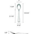thumbnail image 7 of TrueCraftware-Set of 12 Stainless Steel Jewel Demitasse Spoon- Stainless Steel Flatware Cutlery Kitchen Tableware Set for Home and Restaurant for Stirring Coffee Dessert Cake Ice Cream Cappuccino, 7 of 7
