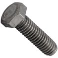 thumbnail image 2 of Steel Hex Bolt, Grade 2, Plain Finish, Hex Head, External Hex Drive, Meets ASME B18.2.1/ASTM A307, 1/2" Length, Fully Threaded, 1/4"-20 Threads (Pack of 100), 2 of 4
