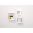 thumbnail image 2 of Wall Cube White Shelf Set, 2 of 2