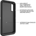 thumbnail image 3 of TGHTBA-Heavy Duty Case Made for Samsung Galaxy A50 - (No Screen Protector) Drop Protection Case Made for Galaxy A50/ A50s/ A30s (Black), 3 of 4