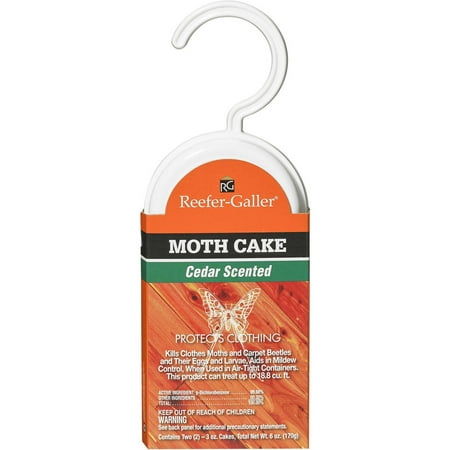 Reefer-Galler Cedar Scented Moth Cakes 3 Oz 2 Counr