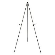 Hesroicy Adjustable Height Display Stand - Anti-slip, Solid Collapsible, Fixed Poster Metal Wedding Sign, White Easel Stand, The Party