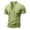 Light Green0602U&02, variant on Fabrcox Mens Shirts Short Sleeve Lace Up V Neck T Shirts for Men Regular Fit Breathable Lightweight Athletic Mens Summer Shirt White L