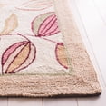 thumbnail image 3 of Safavieh Chelsea Cleto Bordered Runner Rug, Ivory/Taupe, 2'6" x 8', 3 of 11