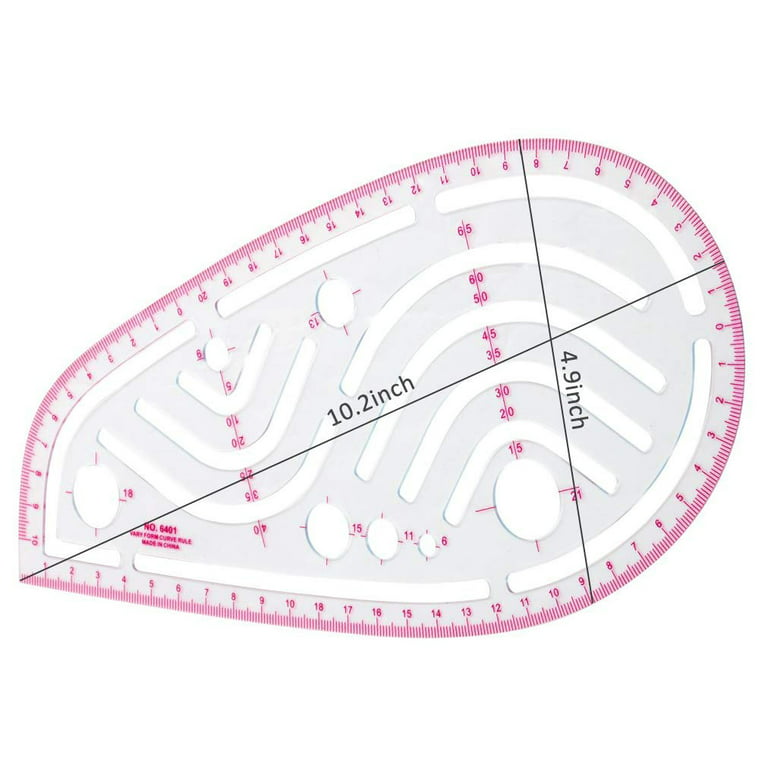 Tshirt Ruler Guide for Vinyl Alignment Tool with Soft Tape Measure