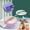 thumbnail image 4 of Perro Gatito Leche Cuenco Silicona Cachorro Gato Con Tetinas De Silicona Lactancia Verde SM SunniMix Alimentador de leche de cachorro, 4 of 8