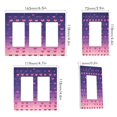thumbnail image 2 of Yayeee Rocker Switch Wall Plate 2-Gang 4.7"x4.6" Home Decorative Outlet Cover, Gradient Love, 2 of 6