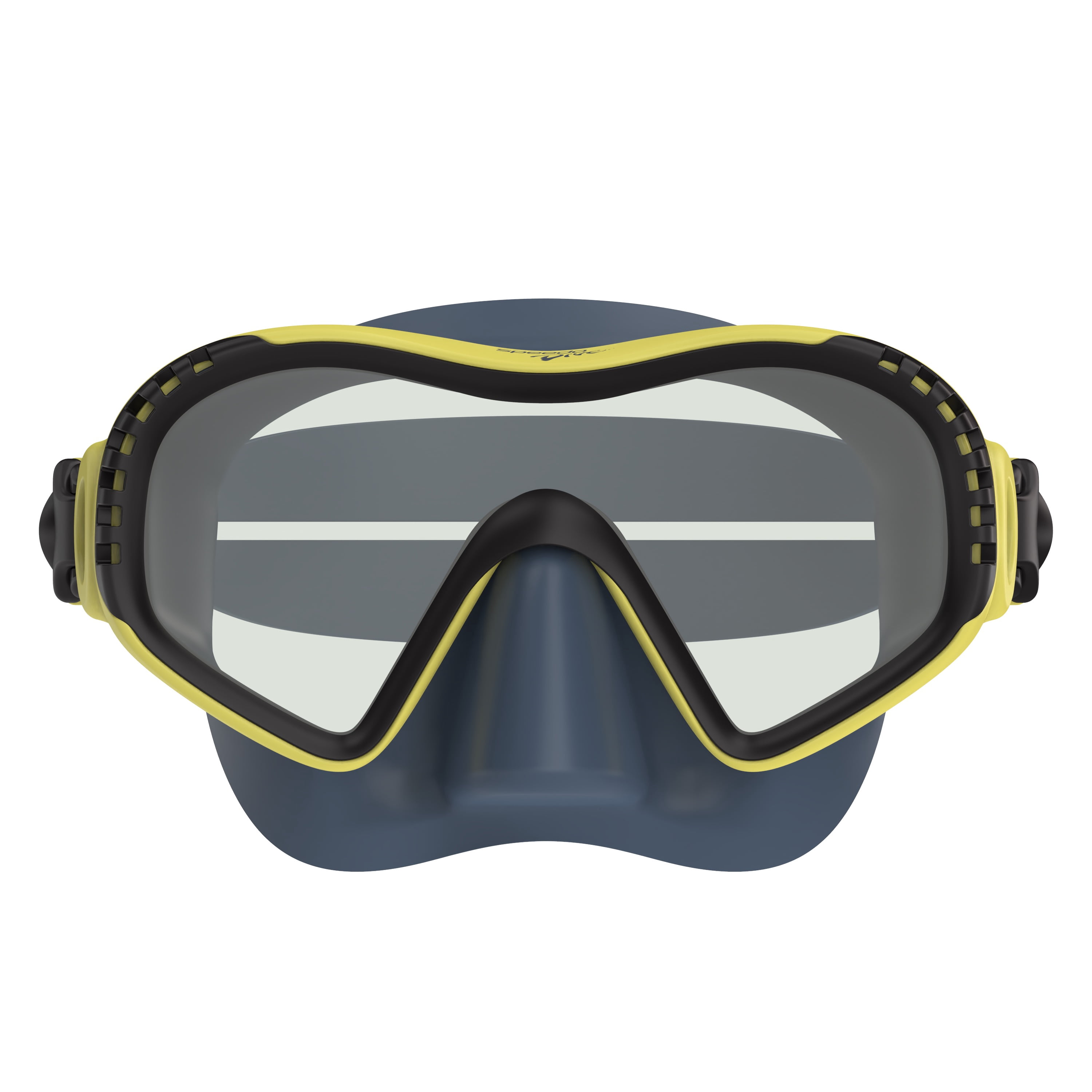 Speedo Junior Voyager Swim Mask, Soft Fit with Anti‑Fog and UV Protection, Ages 6–12