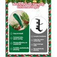 thumbnail image 2 of Bxaolu 6 Pcs Christmas Garland Hanger for Mantle Garland Hooks Christmas Wreath Ties Stocking Holder Reusable Silicone Adhesive Tape for Wreath Fireplace Mantle Stairways (Green,6), 2 of 9