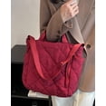 thumbnail image 4 of Women Quilted Tote Bag Puffer Hobo Handbag Lightweight Padding Shoulder Bag Nylon Padded Crossbody Purse, 4 of 8