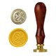 thumbnail image 1 of 1pc Vintage Retro Letter A-M Wax Seal Stamp - Perfect for Personalizing Envelopes and Packages, 1 of 5