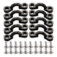 thumbnail image 6 of Ettsollp 1 Set Kayak Rope Buckle with Screws Boat Drawstring C-Shaped Fixing Buckle Canoe Parts Replacement Accessories Repair Kit, 6 of 7