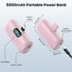 thumbnail image 5 of Cargador portátil Power Bank H H·E·T·P 5000mAh USB-C rosa, 5 of 7