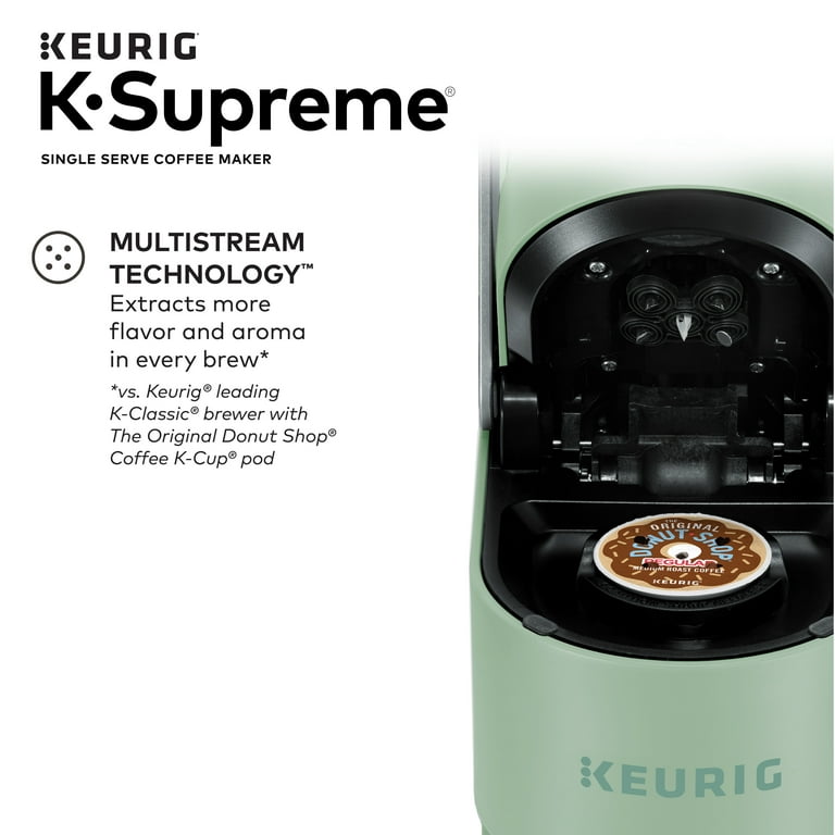 Keurig K-Supreme Single-Serve K-Cup Pod Coffee Maker - Silver Sage