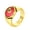 Gold Pink, variant on Men's Stainless Steel Billiard 8 Ball Signet Lucky Gothic Biker Ring Silver Size 7