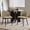 Camel, variant on Memoryfield Dining Chairs Set of 2, Modern Upholstered Kitchen Side Chairs with Curved Backrest, Beige