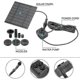 thumbnail image 5 of Solar Pond Pump Fountain Pump Solar Pump Garden Fountain Water Feature, 5 of 5