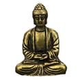 thumbnail image 3 of Estatua de Buda decorativa Perfecl Ídolo de meditación latón Pequeña, 3 of 8