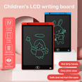 thumbnail image 6 of CNKOO LCD Writing Tablet, 8.5 Inch Electronic Graphics Tablet Drawing Pad Doodle Board Gifts for Kids Boys Girls Black, 6 of 10