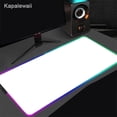 thumbnail image 2 of Alfombrilla de ratón personalizada RGB, blanca pura, luz LED retroiluminada para Gamer, 90x40cm LIUWENJING unisex, 2 of 2