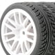 thumbnail image 3 of 4 piezas de neumáticos para coche RC 1/16 1/12 1/14, modificación de vehículos, modelo de repuestos para coche Blanco, 3 of 4